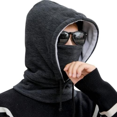 Face Warm Hood Face Cover Bike Neck Helmet Beanies For Men Women Exercise Bicycle Thermal Fleece Balaclava Hats