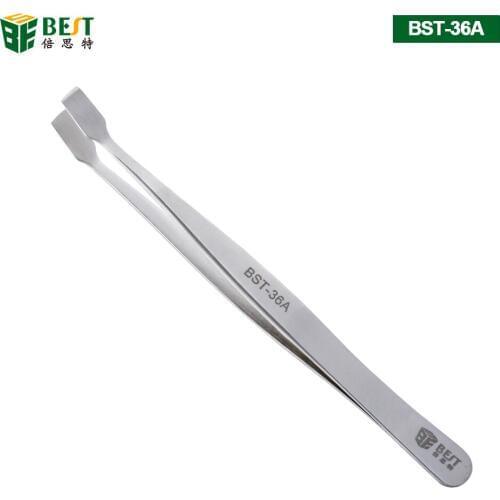 Special tweezers Flat folder tweezers Squat head tweezers clips Eyelash grafting jig nails 36A