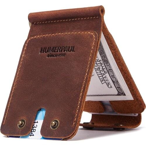 SUCXOW Mens Money Clip Wallets
