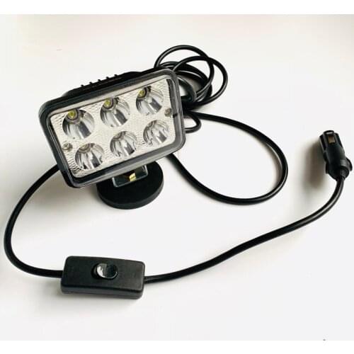 LED Portable Work Lights Automobiles Magnetic Lanterns 3 meters Wiring cord Spotlight 12v 24v Outdoor Camping Lamp Tent Torch