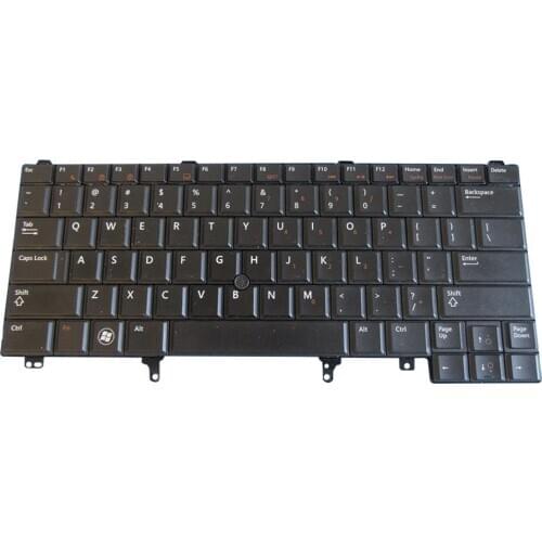 US Version Laptop Keyboard for Dell E6320 E6230 E5420 E6330 E6440 E6430
