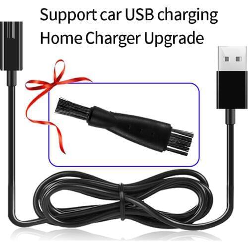 USB Charger Power Adapter for FLYCO Shaver Electric Shaver Charger FS339/FS372/FS370/FS375/PS188