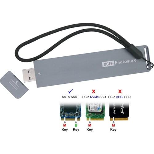 USB 3.0 External PCBA Conveter Adapter Card Flash Disk Type to B/M-key NGFF M2 SSD