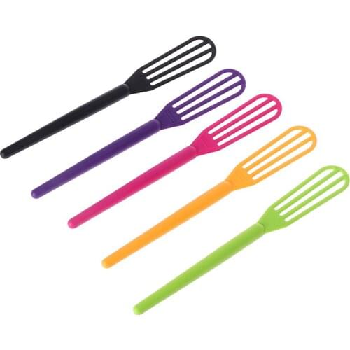 1pc Pro Salon Hairdressing Dyeing Brush Stirrer Dye Cream Whisk Hair Color Mixer DIY Dyestuff Blender Barber Hairstyling Tool