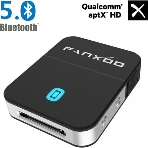 30Pin Wireless Bluetooth 5.0 Receiver Audio Adapter for Bose SoundDock iPod iPhone Speaker Adaptor 30 Pin Dock Docking Station