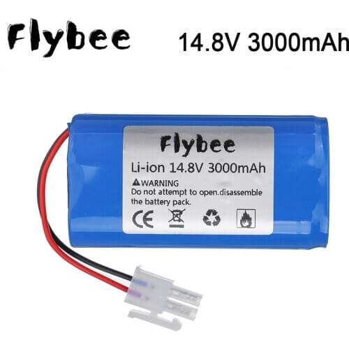 14.8V 3000mAh Battery For ILIFE V7s A6 A4 A4S V7 X620 ILIFE Ecovacs Rechargeable Battery Sweeping robot Battery spare parts