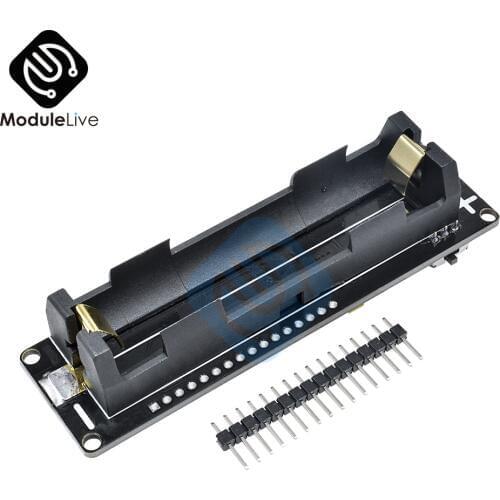 For WeMos D1 Esp-Wroom-02 Mother Board ESP8266 Mini WiFi Module 18650 Charging Battery Development Board Nodemcu PWM I2C