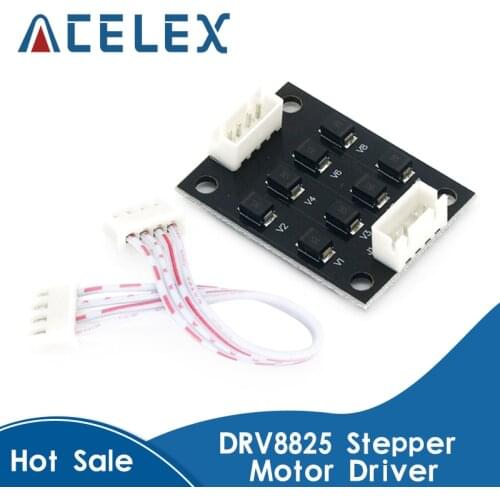 40*30mm A4988 DRV8825 Stepper Motor Driver Filter Eliminator Texture With Dupont Line For 3D Printer Parts Module
