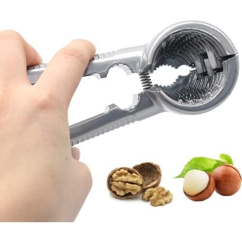 Alloy Nutcracker for Nuts Sheller Crack Almond Walnut Pecan Hazelnut Filbert Nut Kitchen Nut Sheller Crack Filbert Plier