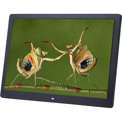 HD Digital Photo Frame 12'' Digital Frame Video Advertising Player Autoplay Electronic Calender MP3 Music Digital Picture Frame