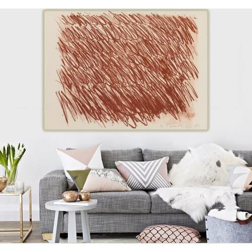 Holover Cy Twombly"Untitled,49"Canvas Oil Painting Western Art Decor Poster Wall Aesthetic Home Room Interior Decoration