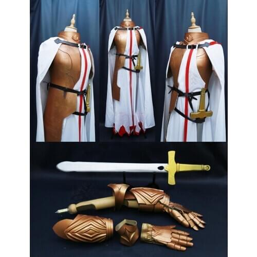 Customize Fate/Grand Order Rider Saint George Georgios Cosplay Costume Armor