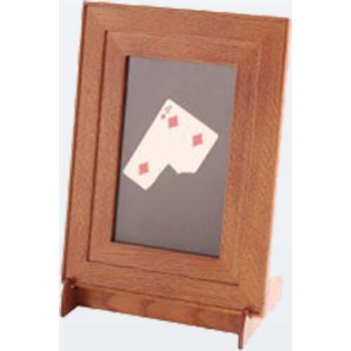 MC Photo Frame Trick Magic Tricks Selected Card/Bill Appearing Instantly Behind Glass Magia Stage Gimmick Illusions Props Comedy
