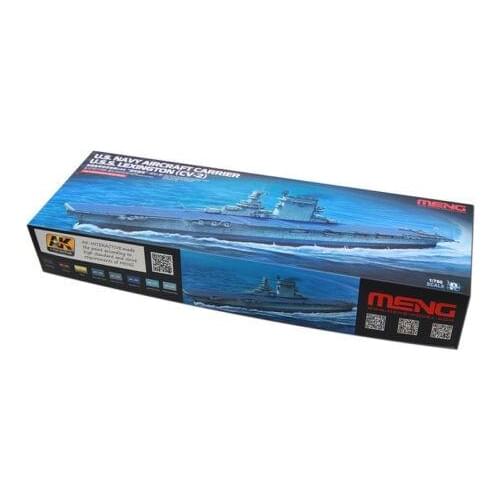 Meng PS-002 Model 1/700 US Navy Aircraft Carrier USS Lexington CV-2