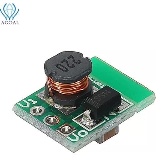 1.5V 1.8V 2.5V 3V 3.3V 3.7V 4.2V To 3.3V or 5V DC-DC Step-Up Power Module Voltage Boost Converter Board Module