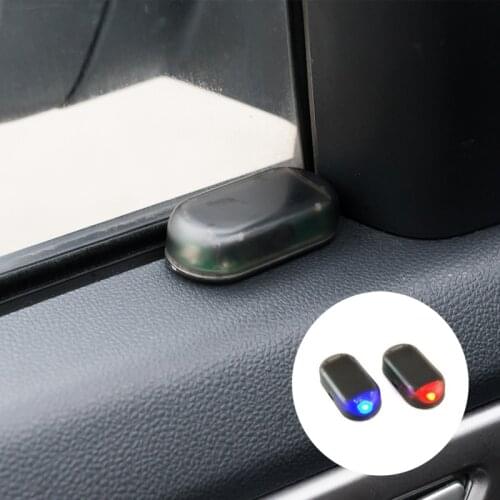 New 1PCS Universal Solar Car Alarm LED Light for Jeep Grand Cherokee/Compass/Commander/Wrangler/Rubicon/SAHALA