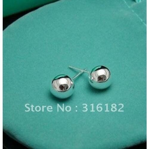 Wholesale fashion jewelry Earrings , M925 Silver color earrings . Nice Jewelry. Good Quality E38