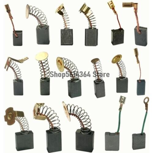 Pairs Generic Electric Motor Angle Grinder Carbon Brushes