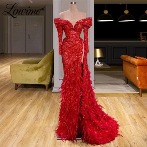 Mermaid Prom Dresses New Arrival Muslim Middle East 2020 Couture Long Party Dress Evening Gowns Saudi Arabia Formal Dress Gowns