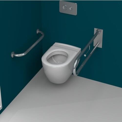 Stainless Grab Bar Disabled Bar 30 cm Bathroom Bathtub Toilet Stainless Steel Chrome Polished Surface
