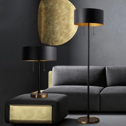 Postmodern creative personality living room bedroom bedside simple light luxury floor lamp