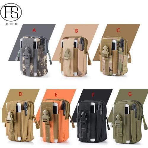High Capacity Outdoors Sport Waist Bag Military Camouflage Belt Bag Climbing Phone Carrying Bag Sport Running Waist Bag