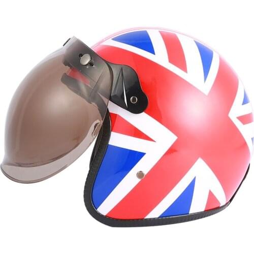 New Personalized Fashion DOT Approved Cascos Capacete Motorcycle Helmet 3/4 Open Face Vintage Scooter Jet Helmets