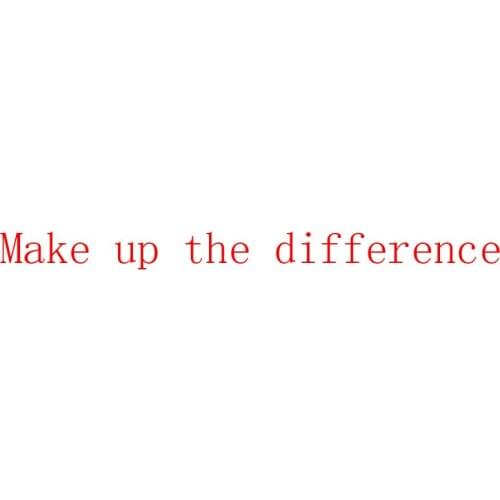 Make up the difference