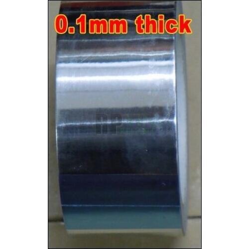 1x 6cm, 60mm * 40 meters *0.1mm Thick Aluminum Foil Papper Tape , EMI Shielding, BGA Soldering Masking, Free Shipping