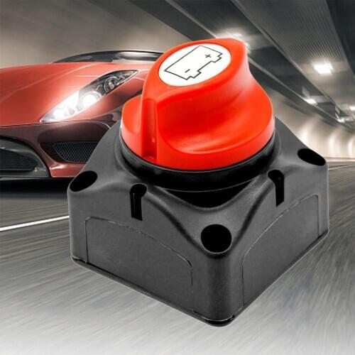 2020 600A Rated Current Auto Battery Power Switch Battery Power Protective Knob Breaker Battery Car Disconnect Isolator Switch