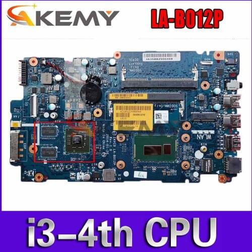 Akemy 0NW0DG 0NW0DG 0XT04J XT04J ZAVC0 LA-B012P NW0DG for Dell Inspiron 5447 5442 5542 5547 Laptop Motherboard I3-4030U tested