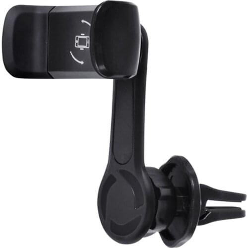 Car Phone Holder Air Vent Rotatable Telescopic Phone Clip with Extension Rod Navigation Stand NK-Shopping