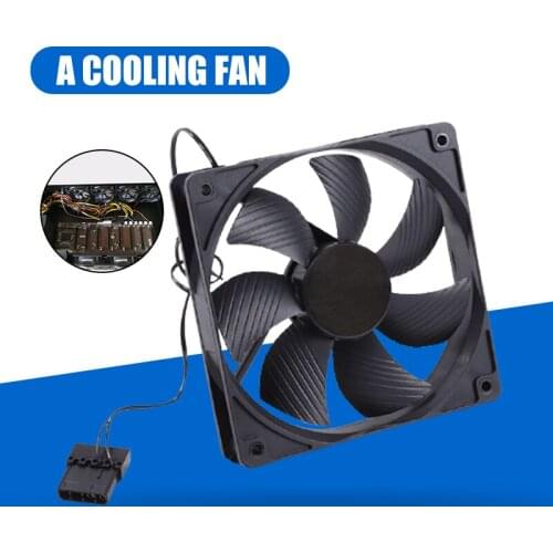 Computer Case Cooling Fan Strong Provide Excellent Ventilation Computer Cooling Fan for Computer Cases NK-Shopping