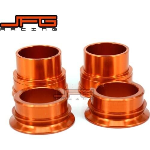 CNC Front and Rear Wheel Hub Spacer For KTM SX125 SX250 SX300 SX350 SX400 SX450 SXF125 SXF250 SXF300 SXF400 SXF450 2013-2014