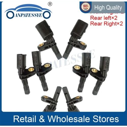 WHT003856 WHT003857 WHT 003 858 859 ABS Wheel Speed Sensor For VW Passat B6 Jetta Golf 5 MK5 6 MK6 Tiguan A3 Q3 TT Seat Leon