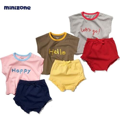 Minizone baby set tshirt and short