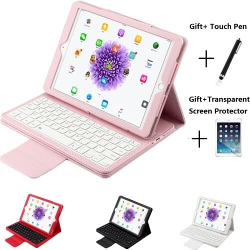 For iPad 10.2 2020 Magnetic Detachable Bluetooth Keyboard Case For iPad Mini 12345 iPad 2017 2018 9.7 Pro 11 2020 Air 10.5 2019
