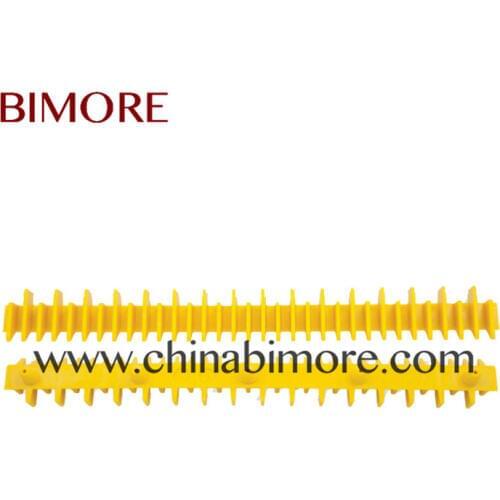 Escalator Demarcation 1000701 Yellow Plastic Center Short