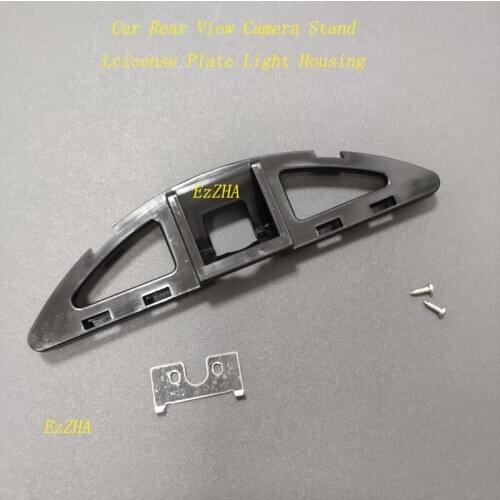 EzZHA Car Rear View Camera Bracket License Plate Lights Housing For Honda Ballade City 5th 2008 2009 2010 2011 2012-2015