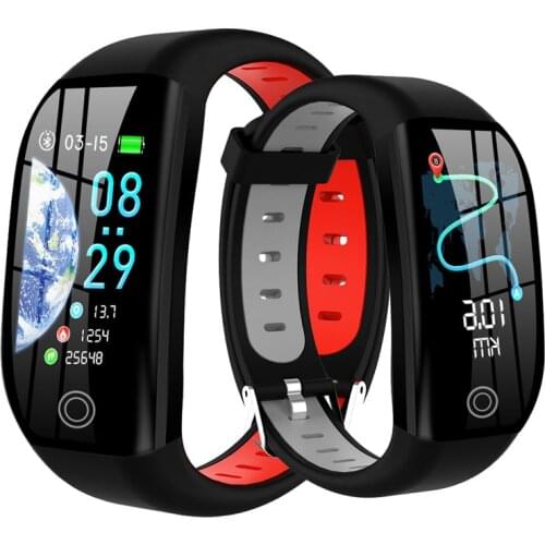 F21 GPS Fitness Bracelet With Pressure Measurement Tracker Health Cardio Heart Rate Blood Pedometer Smart Wristband