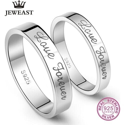 JEWEAST Women's Silver Rings