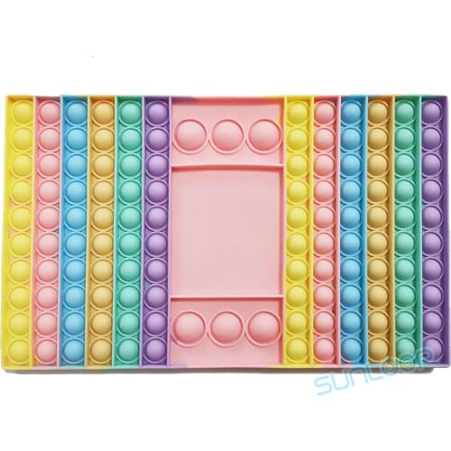 Cute Snappers sinpper pop sound maker Squeeze Suction Cup Fidget Toys Stress Anti-anxiety Silicone Fidget Sensory dimpl Toy