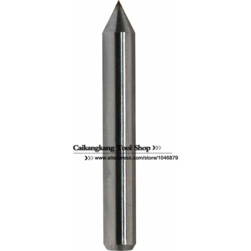 Natural diamond pen, Dresser pen, diamond head angle of 60 degrees, wheel angle R dressing knife. 6 * 45mm