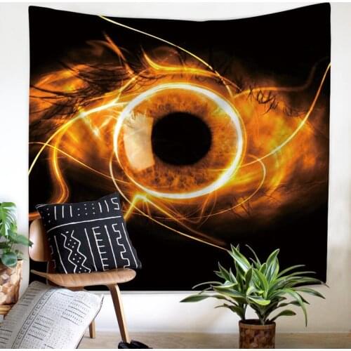 Novelty Fashion Tapestry Eye Pattern Weird Special Style Functional Blanket Wall Hanging Dirt-resistant Home Decor