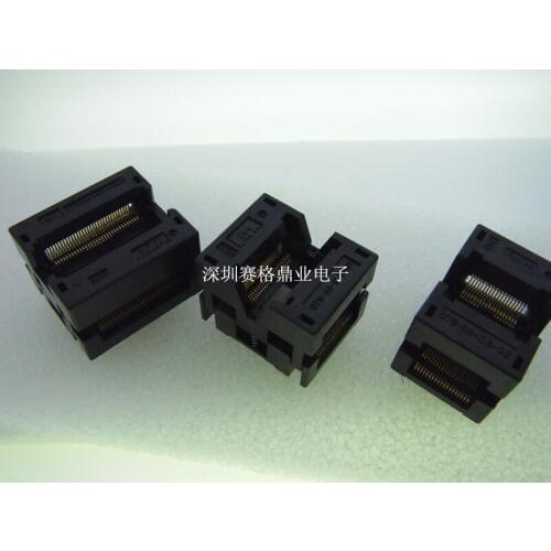 Opentop OTQ-64-0.5-01 TSSOP44/TSSOP38/SSOP48 IC Burning seat Adapter testing seat Test Socket test bench in the stock