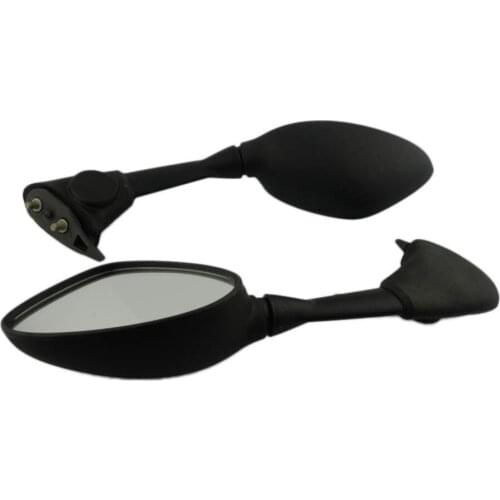 Pair Motorcycle Side Mirrors End Mirror Black Rear View Rearview Mirrors for BMW S1000RR S1000 RR 2010-2014 2012 2013