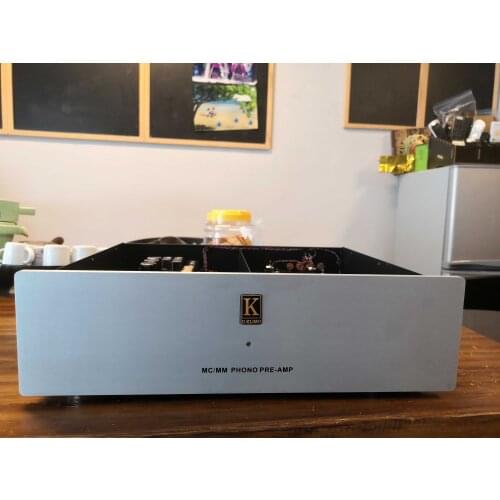 Latest upgrade reference D.Klimo Famous Machine LAR Gold Plus Tube MM MC Phono Preamplfieir 1:1 Copy For high-end Audio