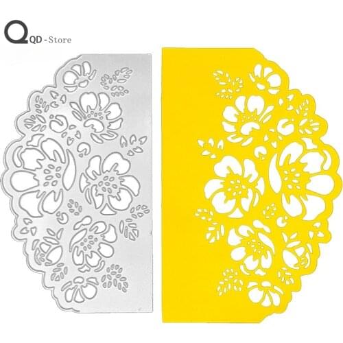 Scrapbook Cutting Dies DIY Carbon Steel Childrens Puzzle Embossed Cutting Peony Lace Metal Cutting Dies New 2021 Stamps Dies