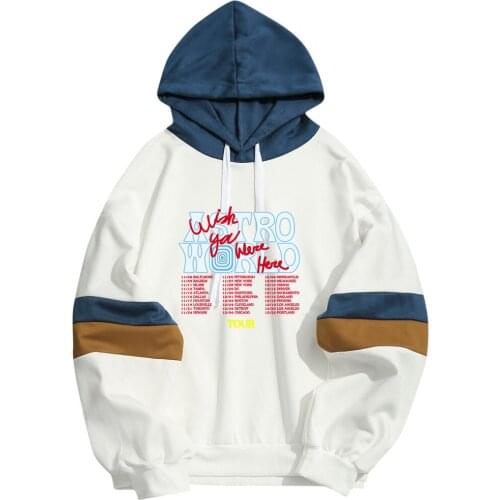 TRAVIS SCOTT ASTROWORLD Hoodies Men Hip Hop Fashion Patchwork Graphic Hoodie Harajuku Streetwear Aesthetic Hooded Sweatshirt