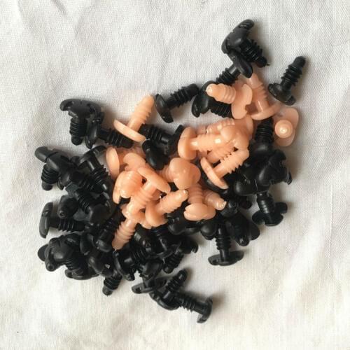 Wool for felting wool roving fiber Perfect in Wet and needle Felting doll and cat use Accessories nose 13*9mm